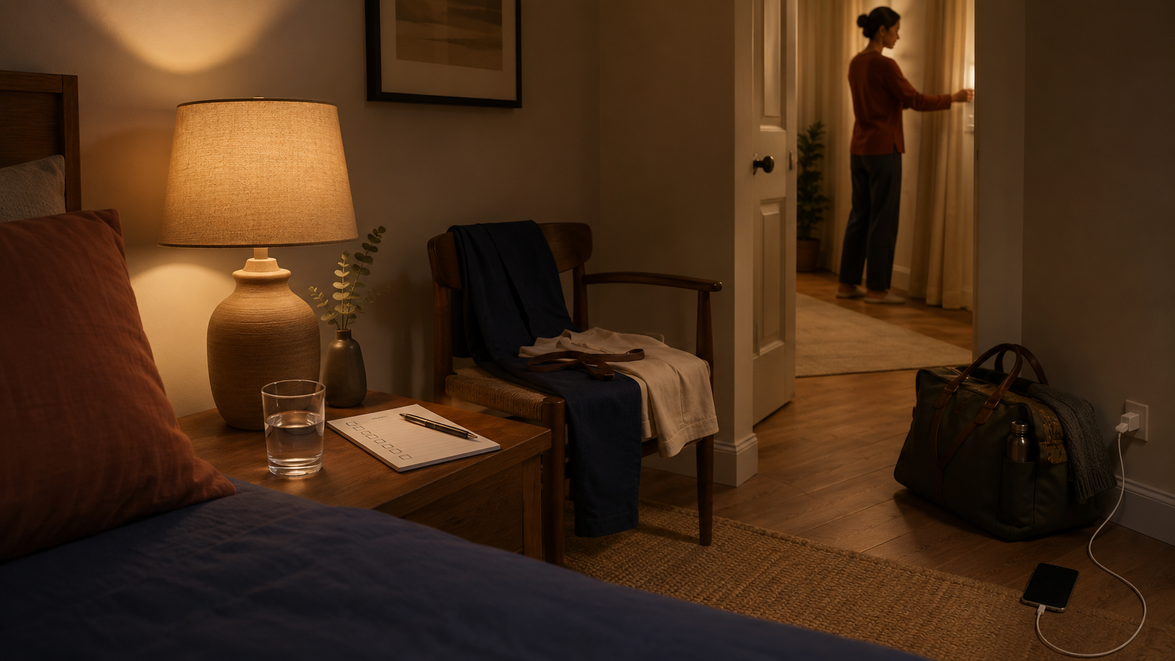 A Practical Evening Routine for People Who Wake Up Tired