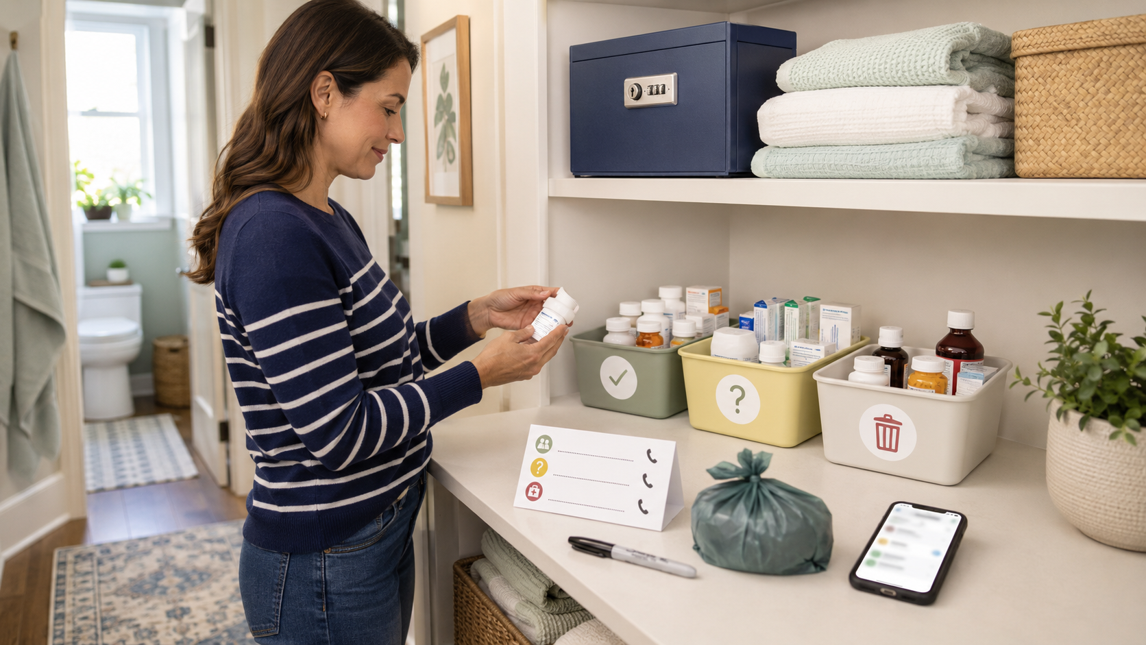 A Safe Medicine Cabinet Cleanup for Families